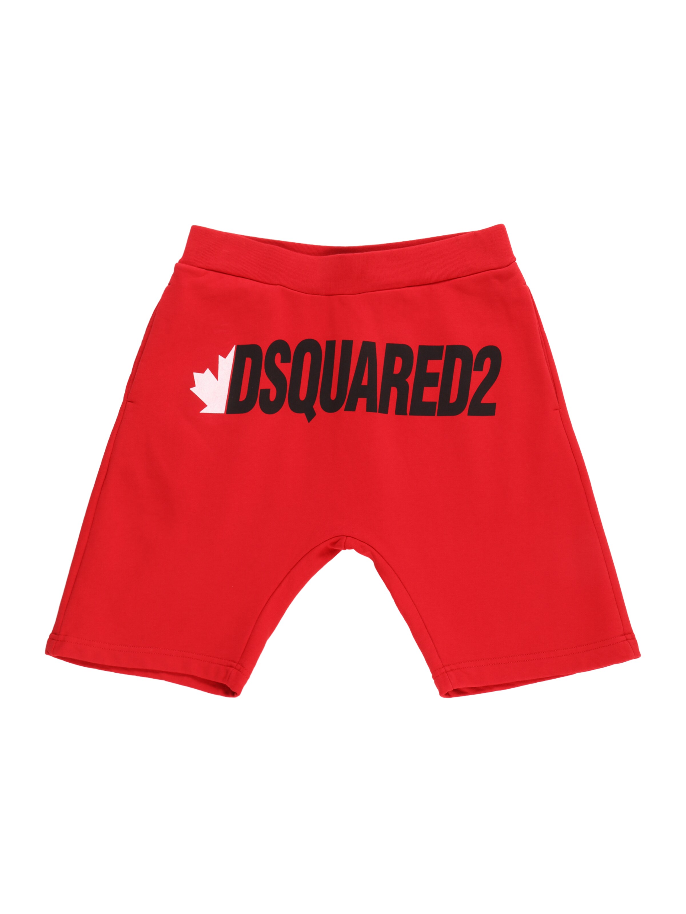 DSQUARED2 Regular Shorts in Rot: Vorderseite