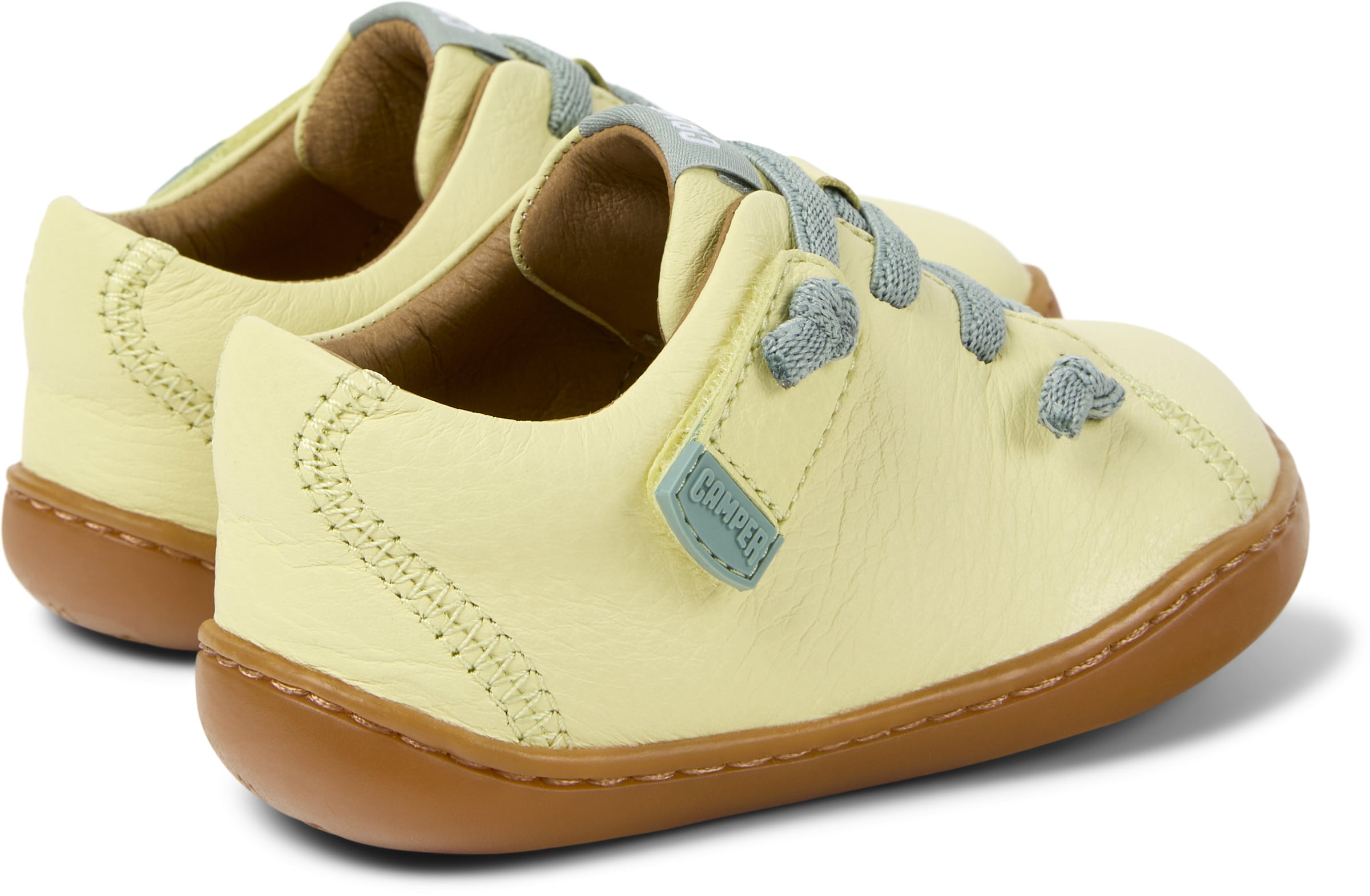 CAMPER First-Step Shoes 'Peu' in Yellow