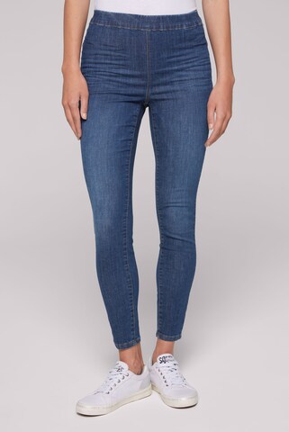 Soccx Skinny Jeggings 'PI:A' in Blau: Vorderseite