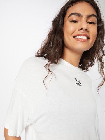 PUMA - Camiseta en blanco