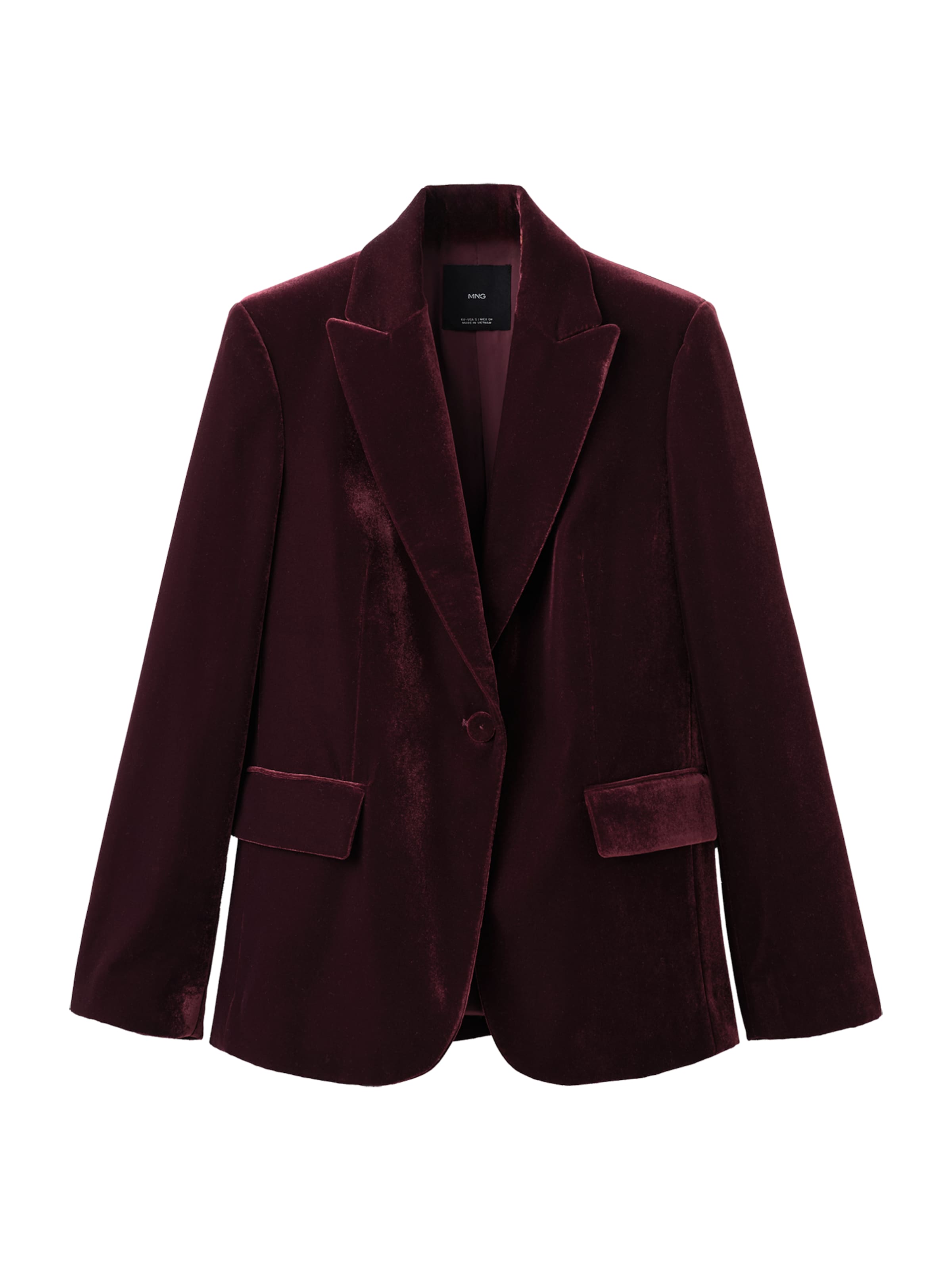 MANGO Kavaj 'COMBI' i röd: framsida