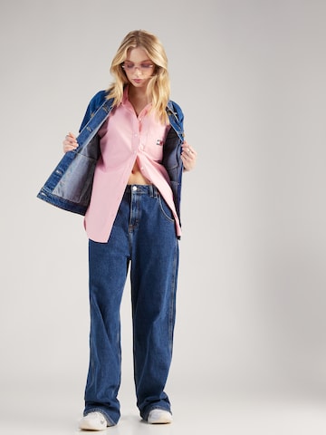 Chemisier Tommy Jeans en rose