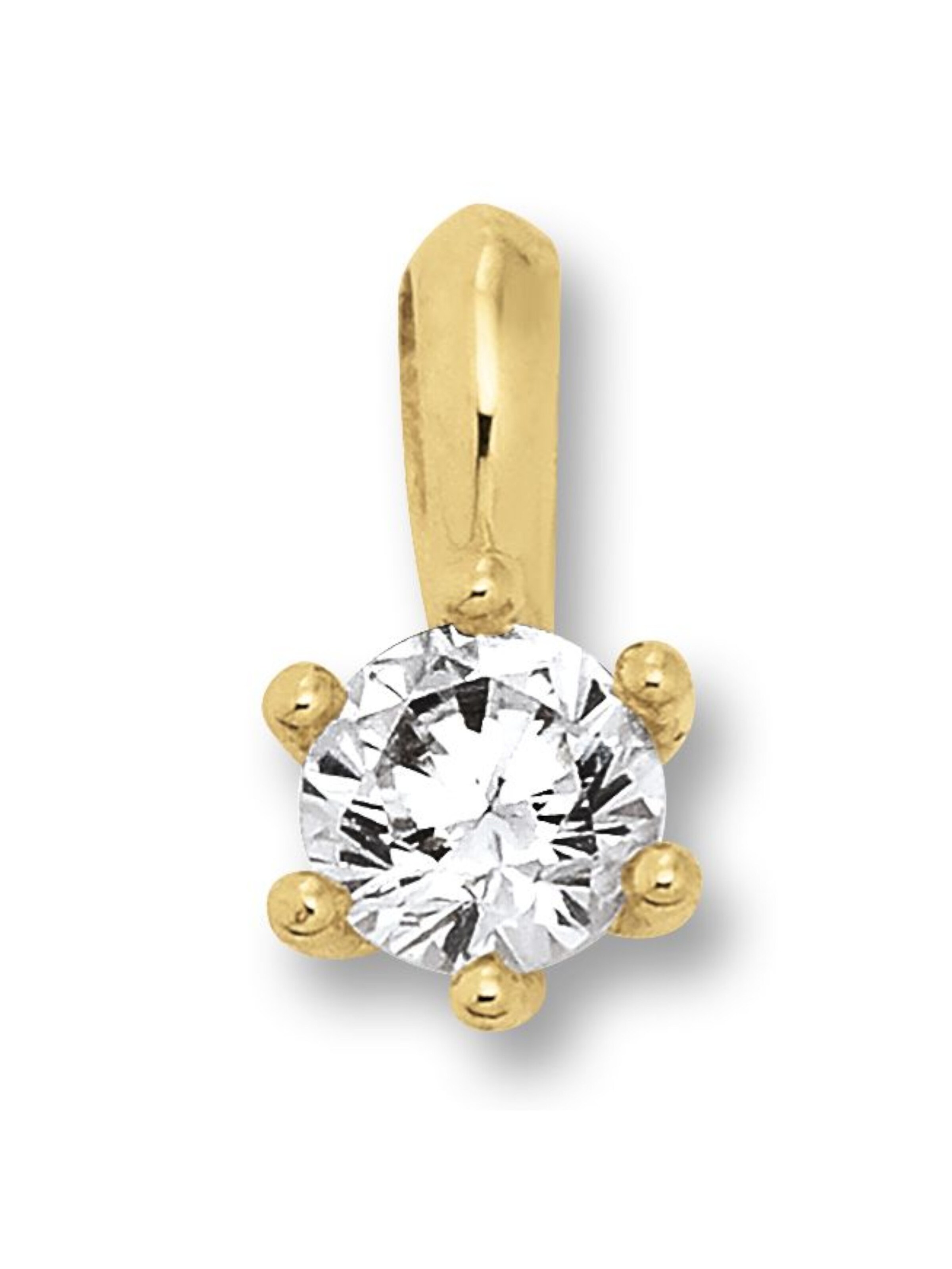 ONE ELEMENT Anhänger in Gold: Vorderseite