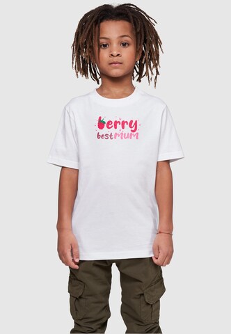 ABSOLUTE CULT T-Shirt 'Mother's Day - Berry Best Mum 2.0' in Weiß: predná strana