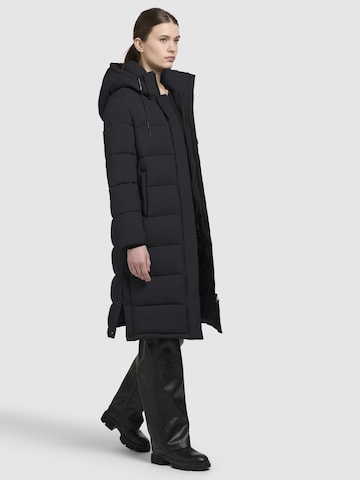 khujo - Sobretudo de inverno 'Julina3' em preto