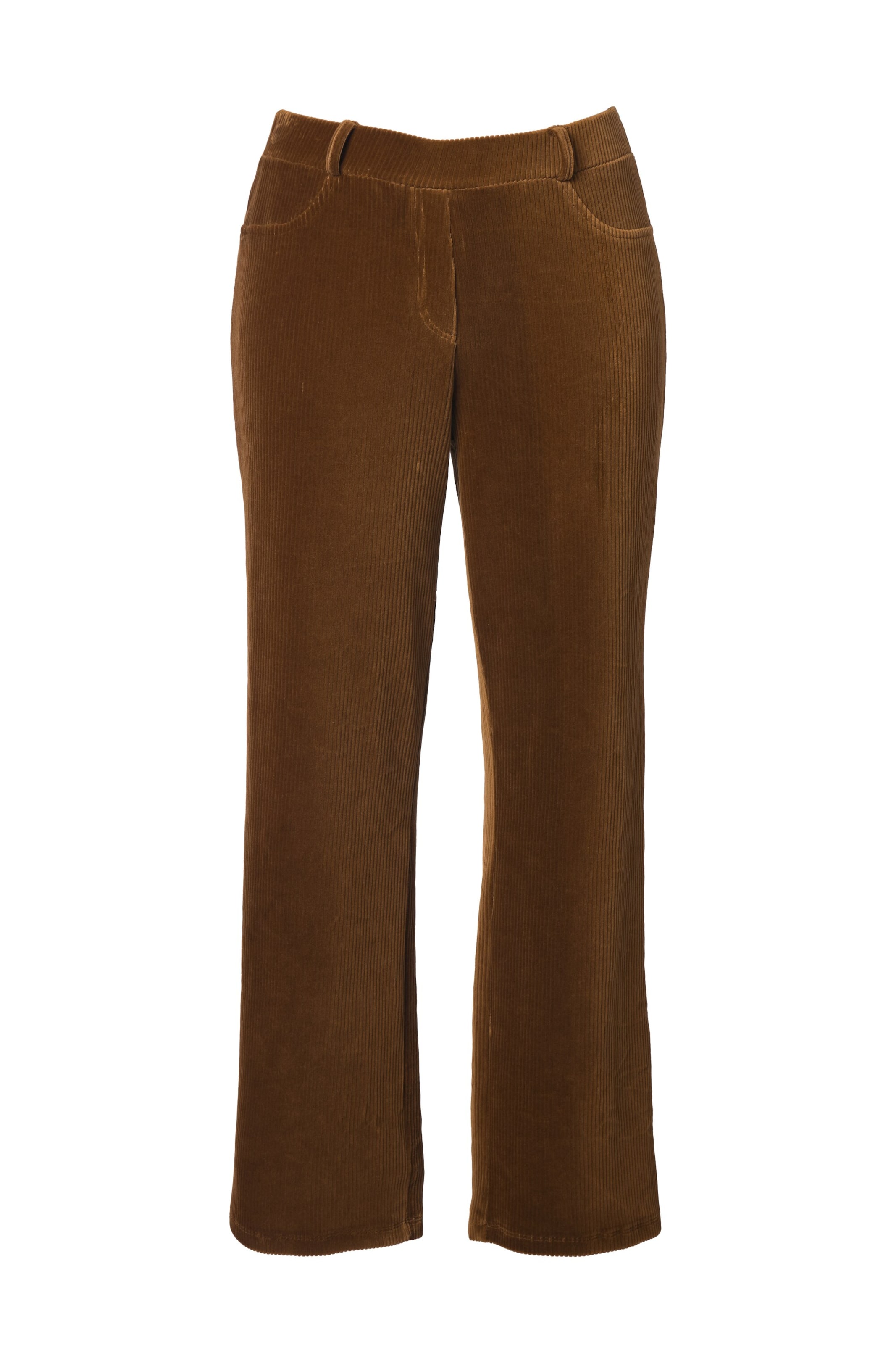 Ulla Popken Hose in cognac, Produktansicht