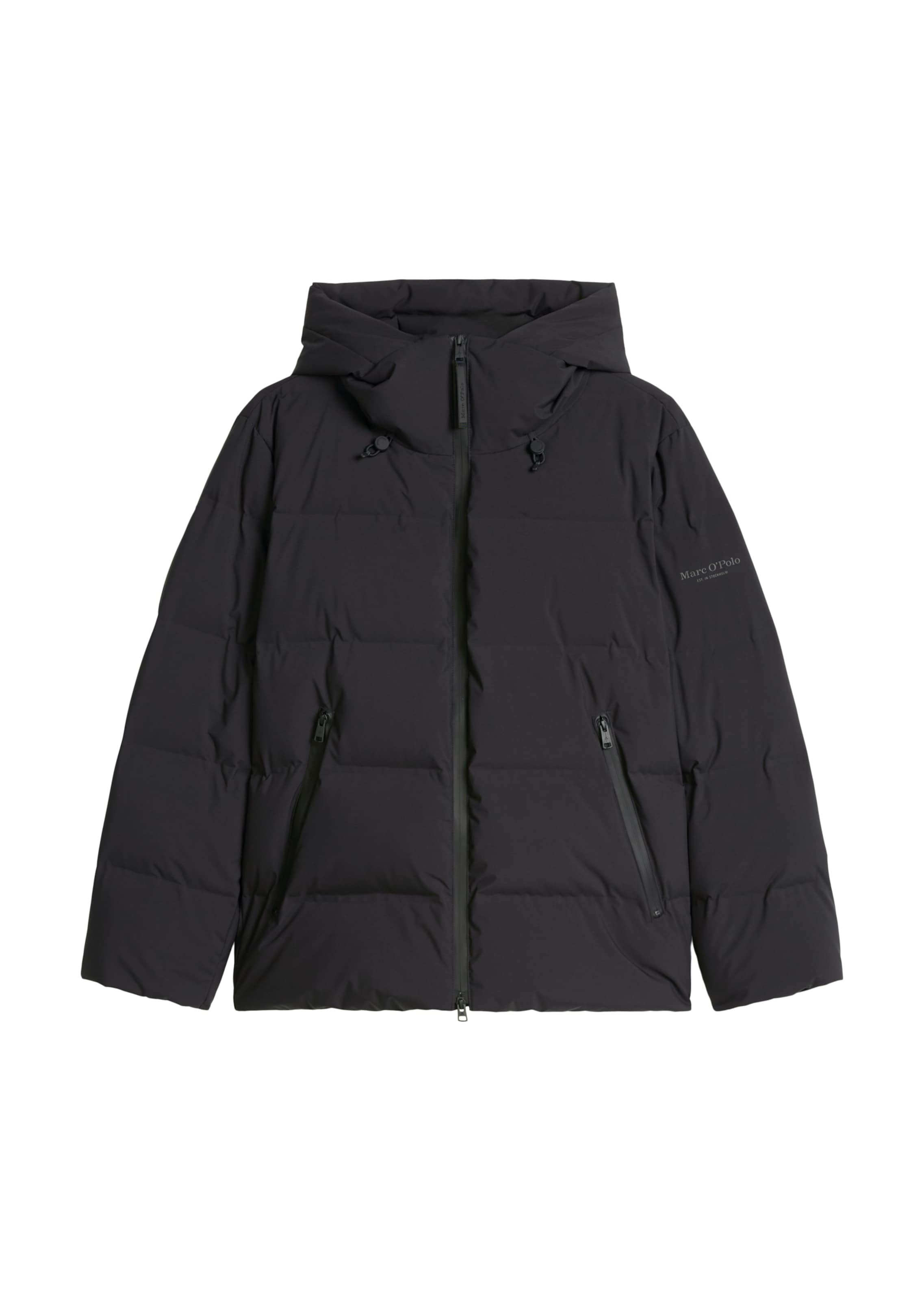 Marc O'Polo Jacke 'MOP x Function' in Schwarz: Vorderseite
