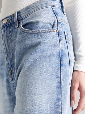 TOPSHOP Wide leg Jeans i blå