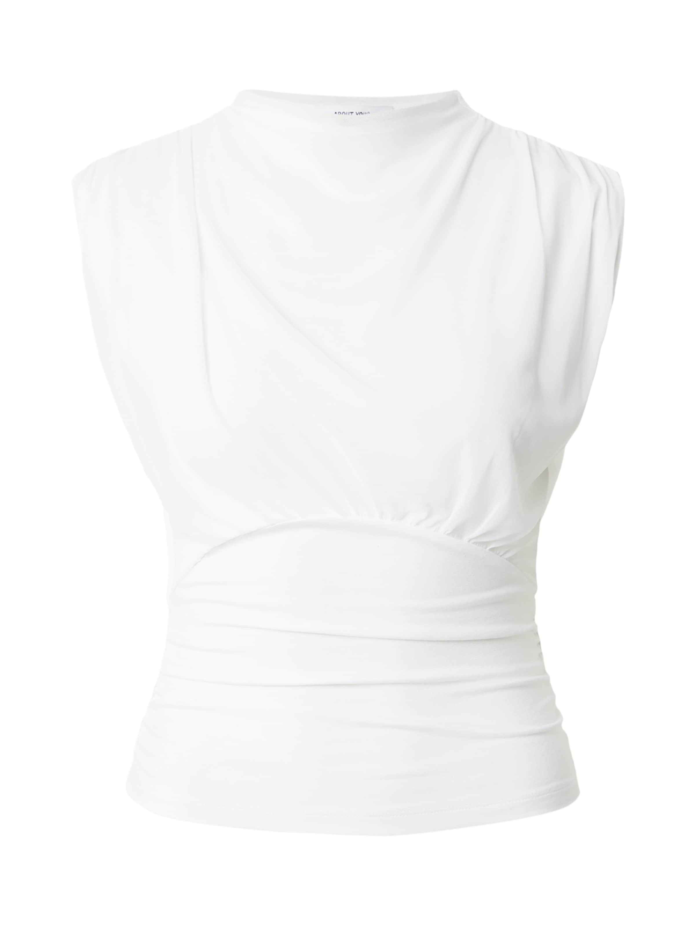 ABOUT YOU Blouse 'Cindy' in White: front