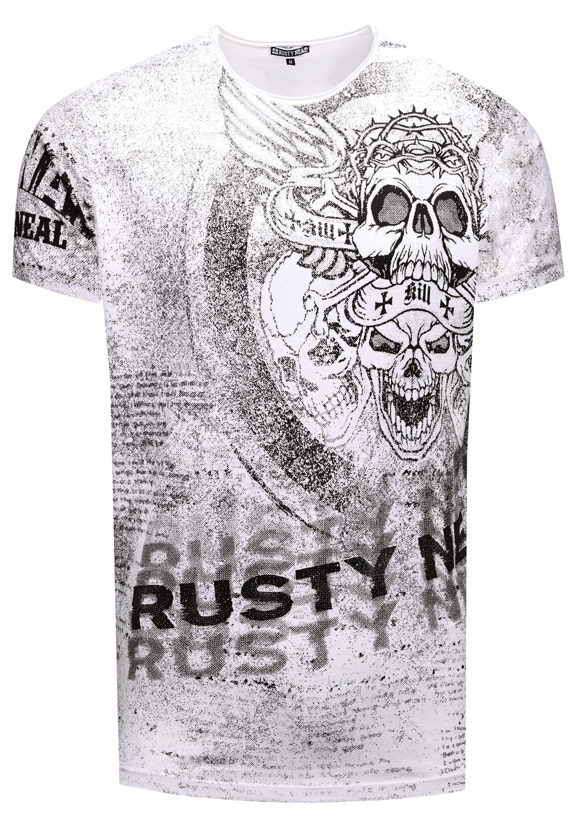 Rusty Neal T-Shirt in Weiß: Vorderseite