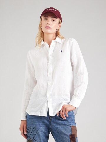 Polo Ralph Lauren Blouse 'Classic' in White: front