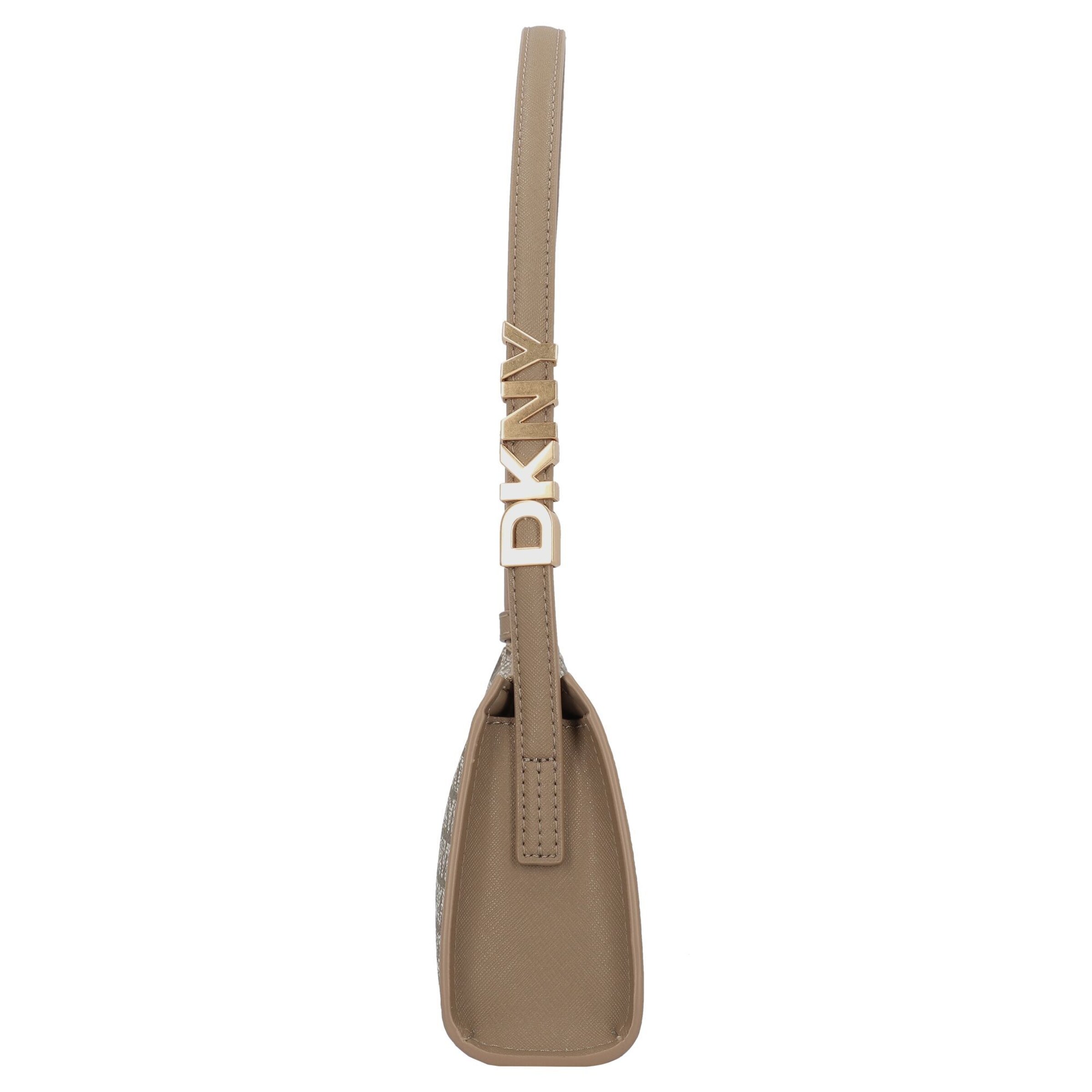 DKNY Schultertasche 'Avril' in Braun