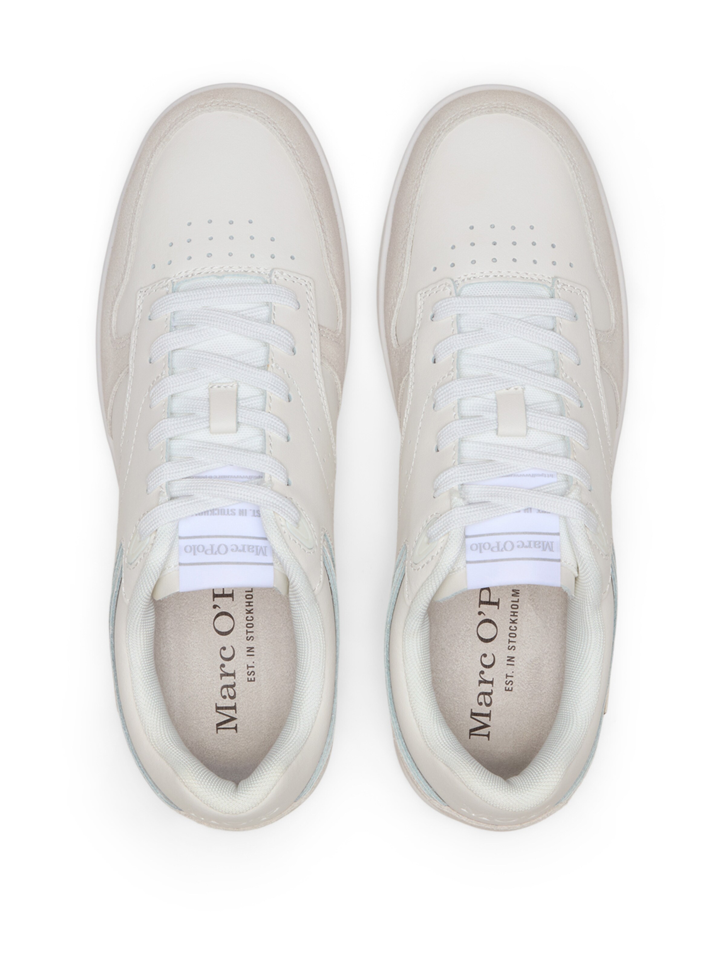 Marc O'Polo Trampki niskie 'Vincenzo' w kolorze biały