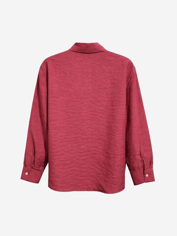 MixRay - Blusa 'Hemden' em vermelho