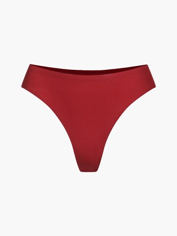 cfab (formerly creamy fabrics) String 'Tanga mit Spitze'‌‌‌‌‌‌‌ in Rot: Vorderseite