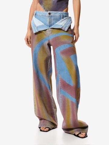 geltona Desigual „Baggy“ Džinsai 'Masha Popova': priekis