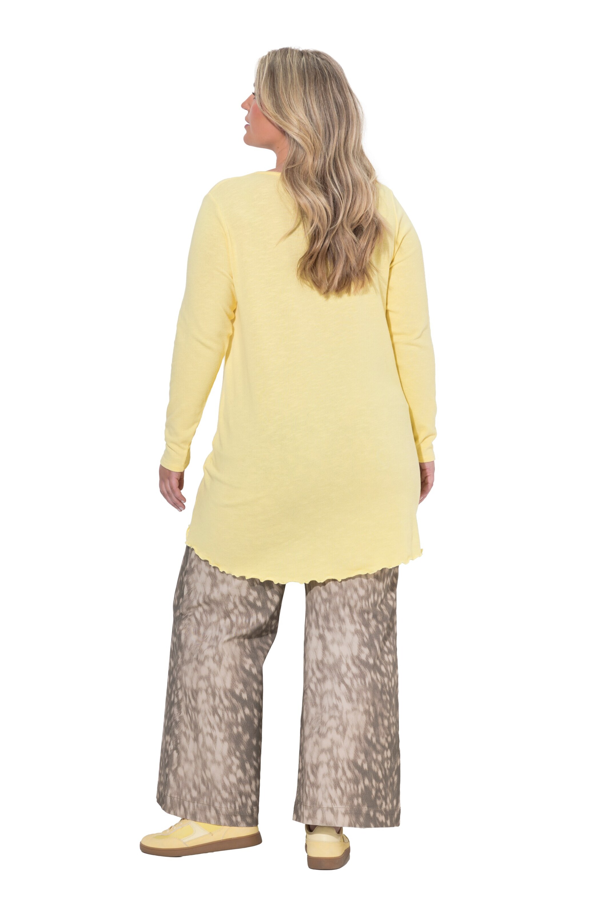 MIAMODA Sweater in Yellow