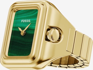 FOSSIL - Anel em ouro: frente