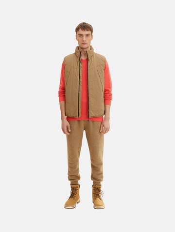 Regular fit Pullover di TOM TAILOR in rosso