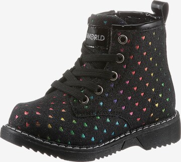 Kidsworld Stiefel in Schwarz: predná strana