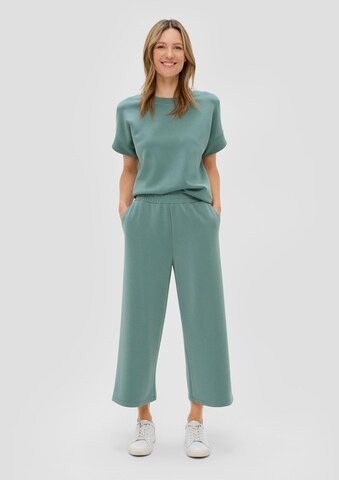 s.Oliver Wide leg Broek in Groen