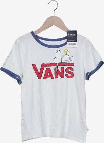 VANS T-Shirt S in Weiß: predná strana