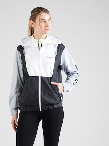 COLUMBIA Outdoorjacke in Weiß: Vorderseite