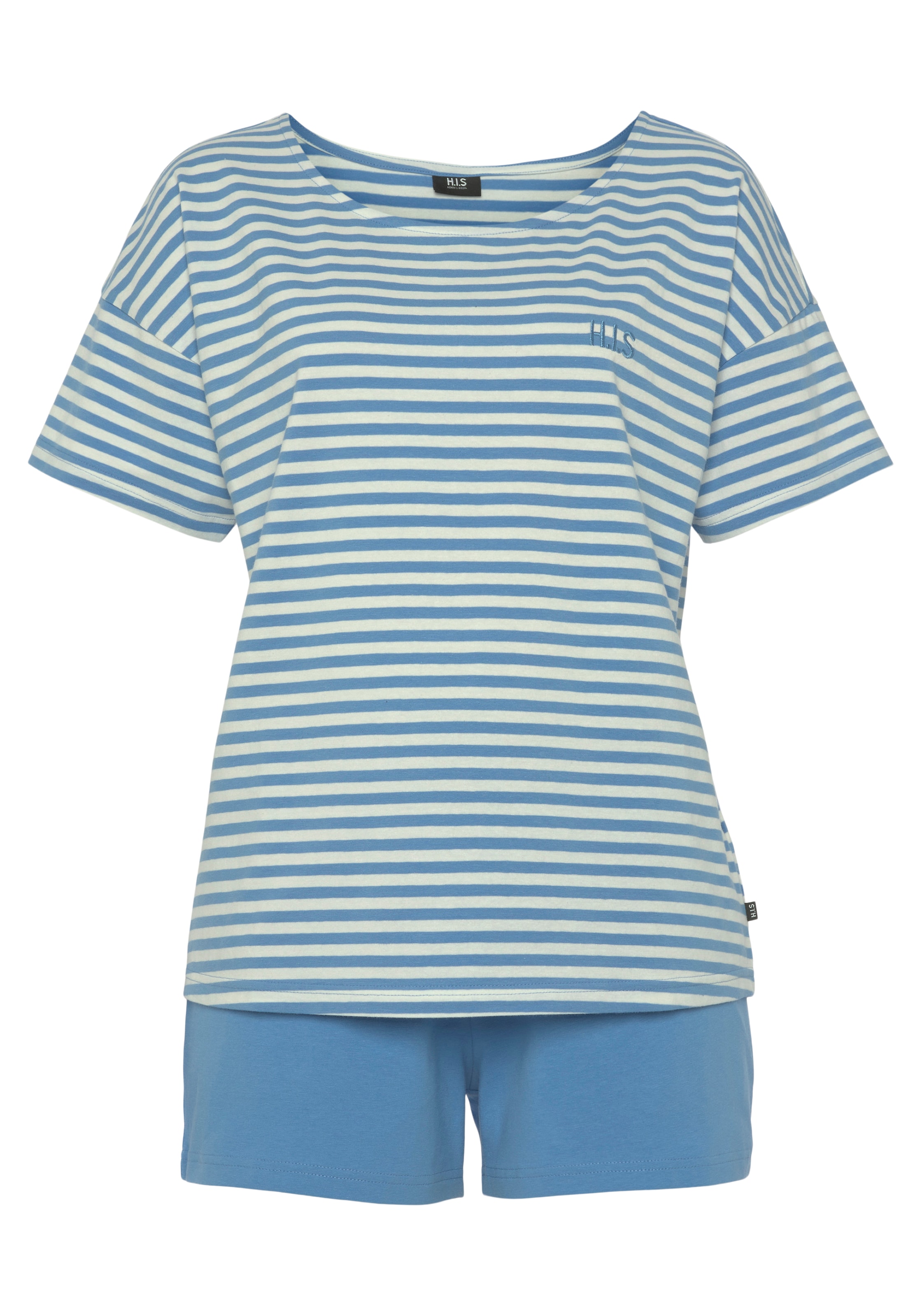 H.I.S Шорти в синьо: отпред