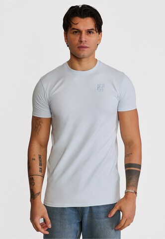 SikSilk Koszulka 'Essentials' w kolorze niebieski: przód