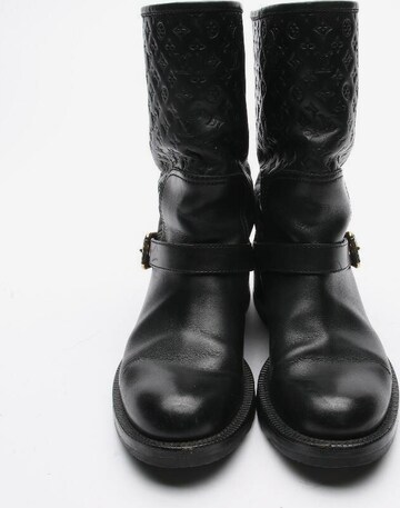 Louis Vuitton Dress Boots in 37 in Black