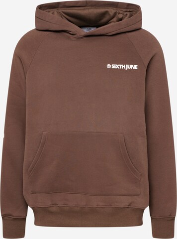 Sixth June Sweatshirt in Brown: front