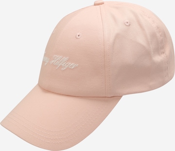 Casquette TOMMY HILFIGER en rose : devant