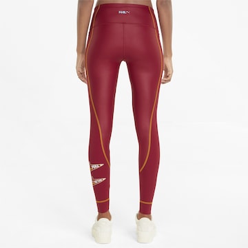 PUMA Skinny Sportbroek 'Tye' in Rood