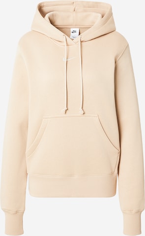 Nike Sportswear - Sweatshirt 'PHNX FLC' em castanho: frente