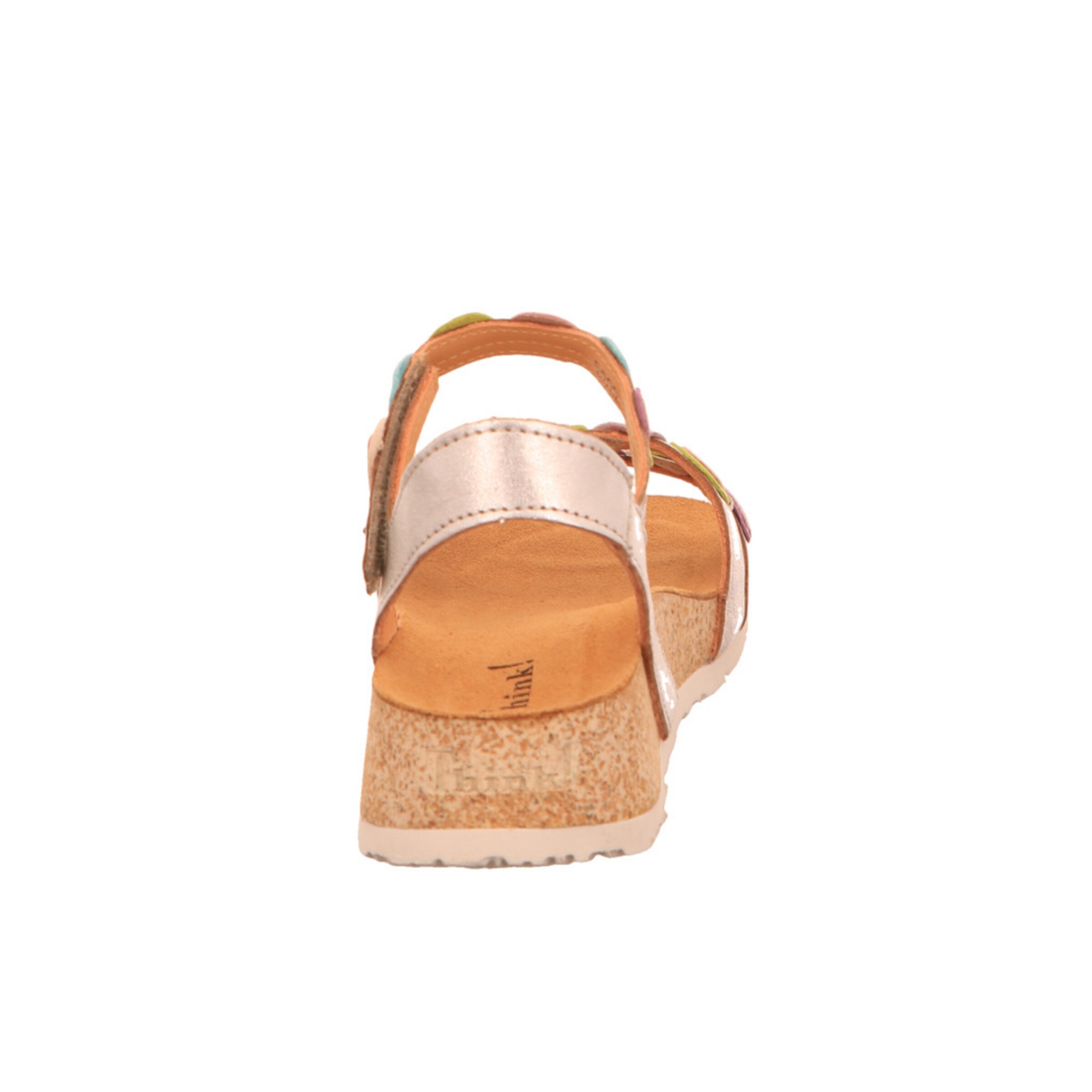 THINK! Strap Sandals in Silver