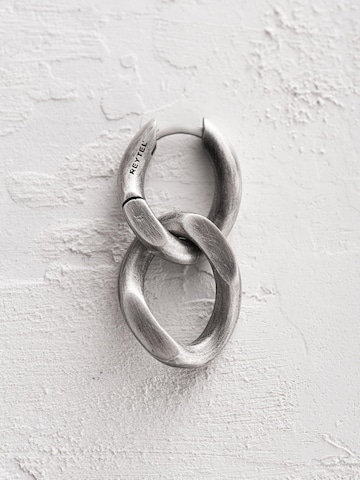 REYTEL Ohrring 'DUAL'‌‌‌‌‌‌‌‌‌‌ in Silber