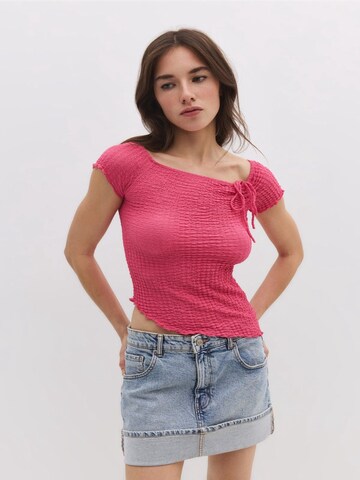 T-shirt No Matter What en rose