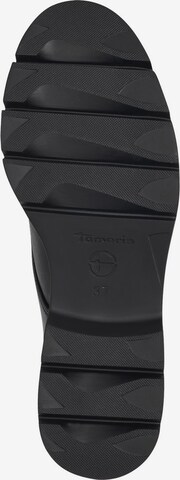 TAMARIS Schnürschuh in Schwarz