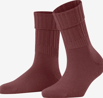FALKE Socken 'Striggings Rib' in Rot: Vorderseite