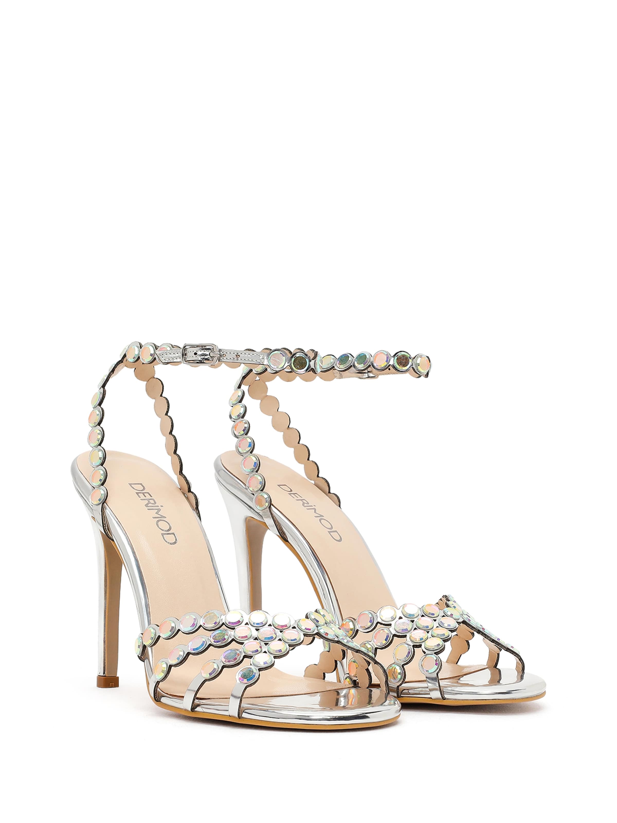 Sandalo con cinturino di Derimod in argento