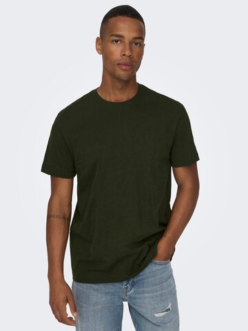 Only & Sons T-Shirt 'Max' in Grün