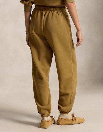 Tapered Pantaloni de la Polo Ralph Lauren pe bej