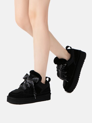 Everau Madalad ketsid 'Marbled', värv must: eest vaates