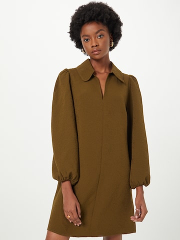 Samsøe Samsøe Shirt Dress 'MARGOT' in Green: front