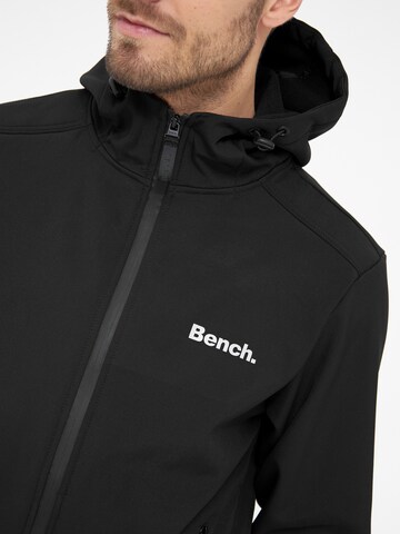 BENCH Outdoorjacke 'Hawn' in Schwarz