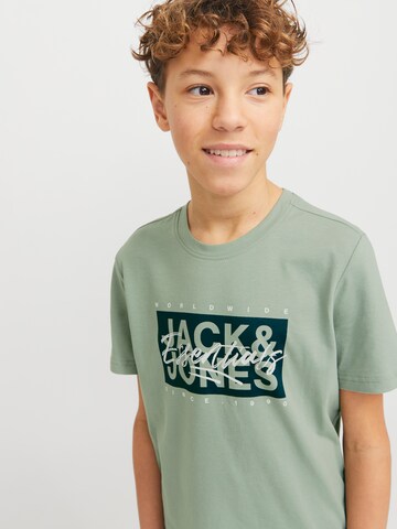 Maglietta 'JJColton' di Jack & Jones Junior in verde