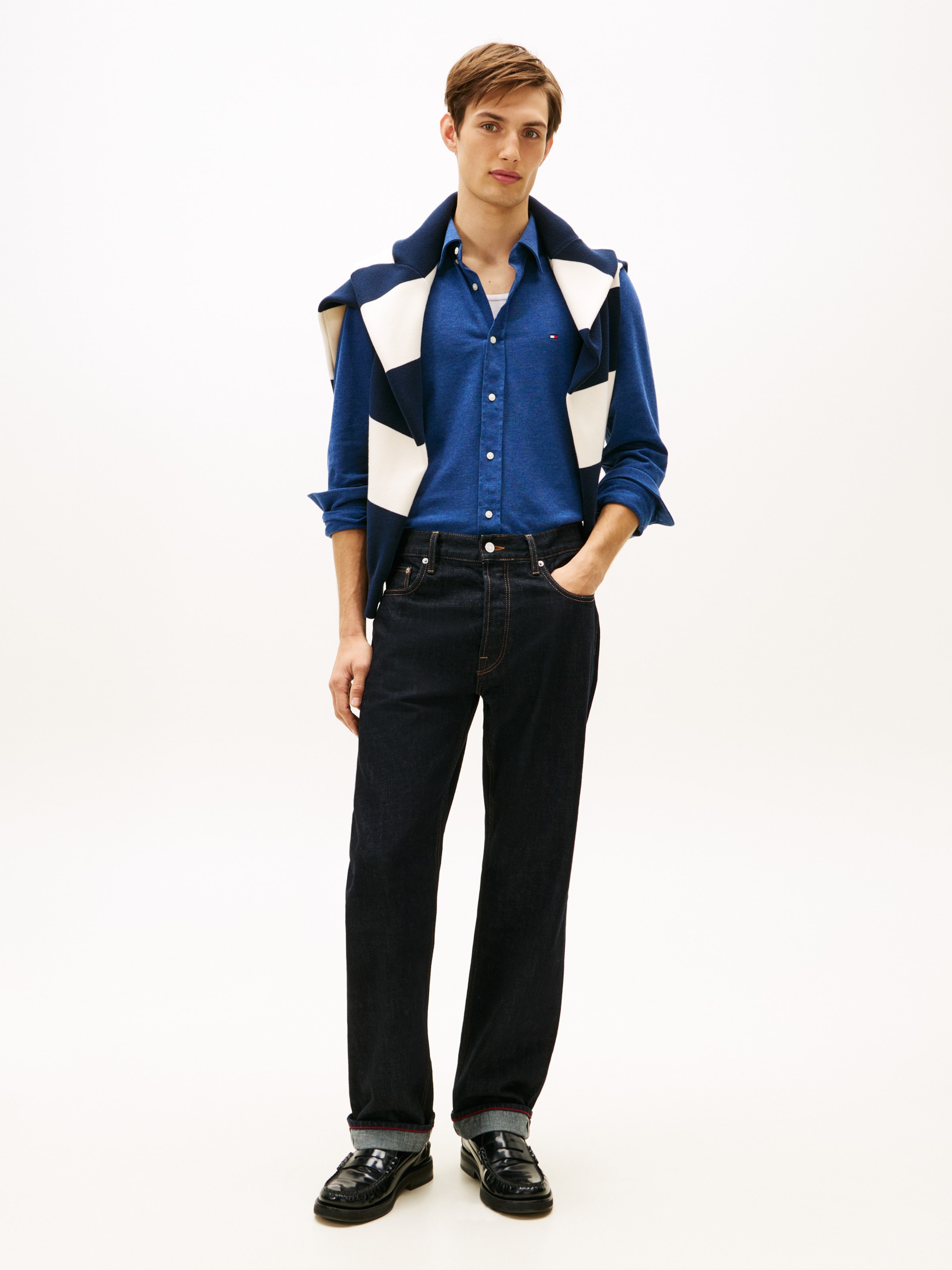 TOMMY HILFIGERRegular Fit Košulja - plava boja