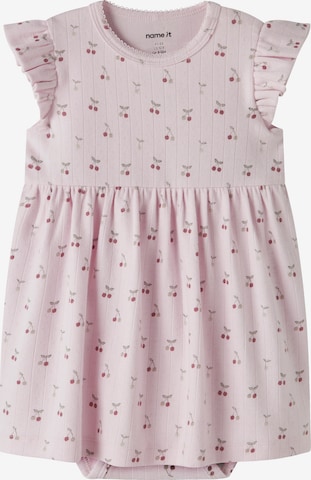 NAME IT Kjole 'NBFFICHERRY' i pink: forside