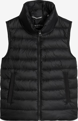 Gilet Marc O'Polo en noir : devant