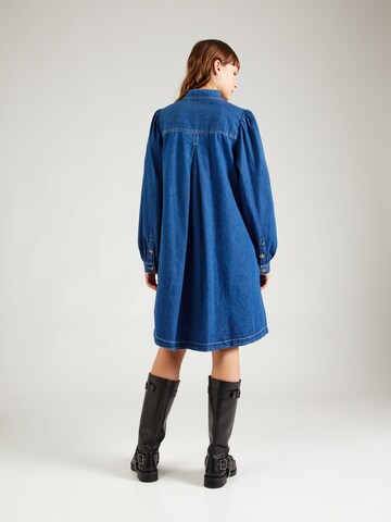 MSCH COPENHAGEN Shirt dress 'Shayla' in Blue